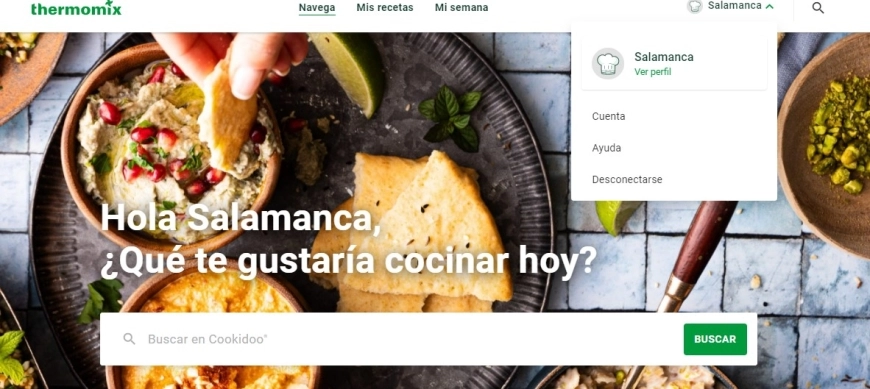 Cocina sin limites con cookidoo - TIP 3 - Configuracion del perfil