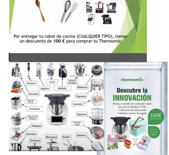 DESCUENTO DE 100€ AL COMPRAR Thermomix® TM6