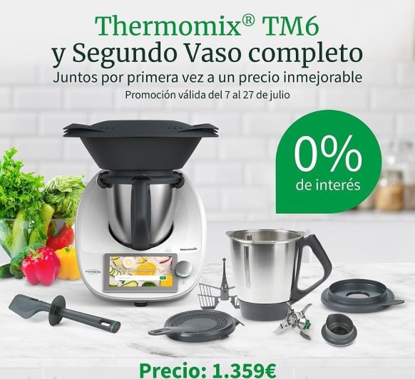 TM6 CON UN 2º VASO POR 1.359 €