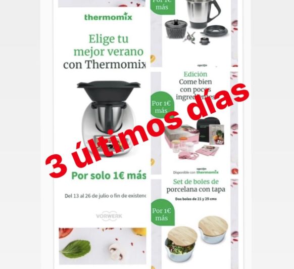 COMPRA Thermomix® TM6 con REGALO SEGUNDO VASO